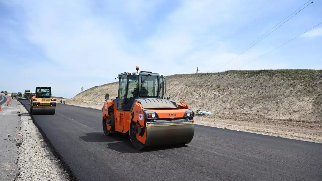 Как проводится ремонт автобана в области Жетысу