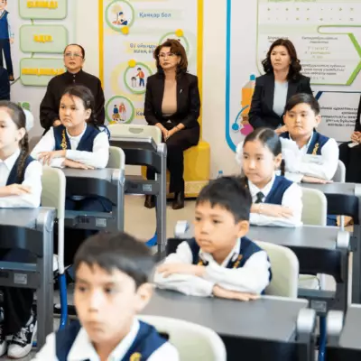 В Астане открыли инновационный класс с искусственным интеллектом
