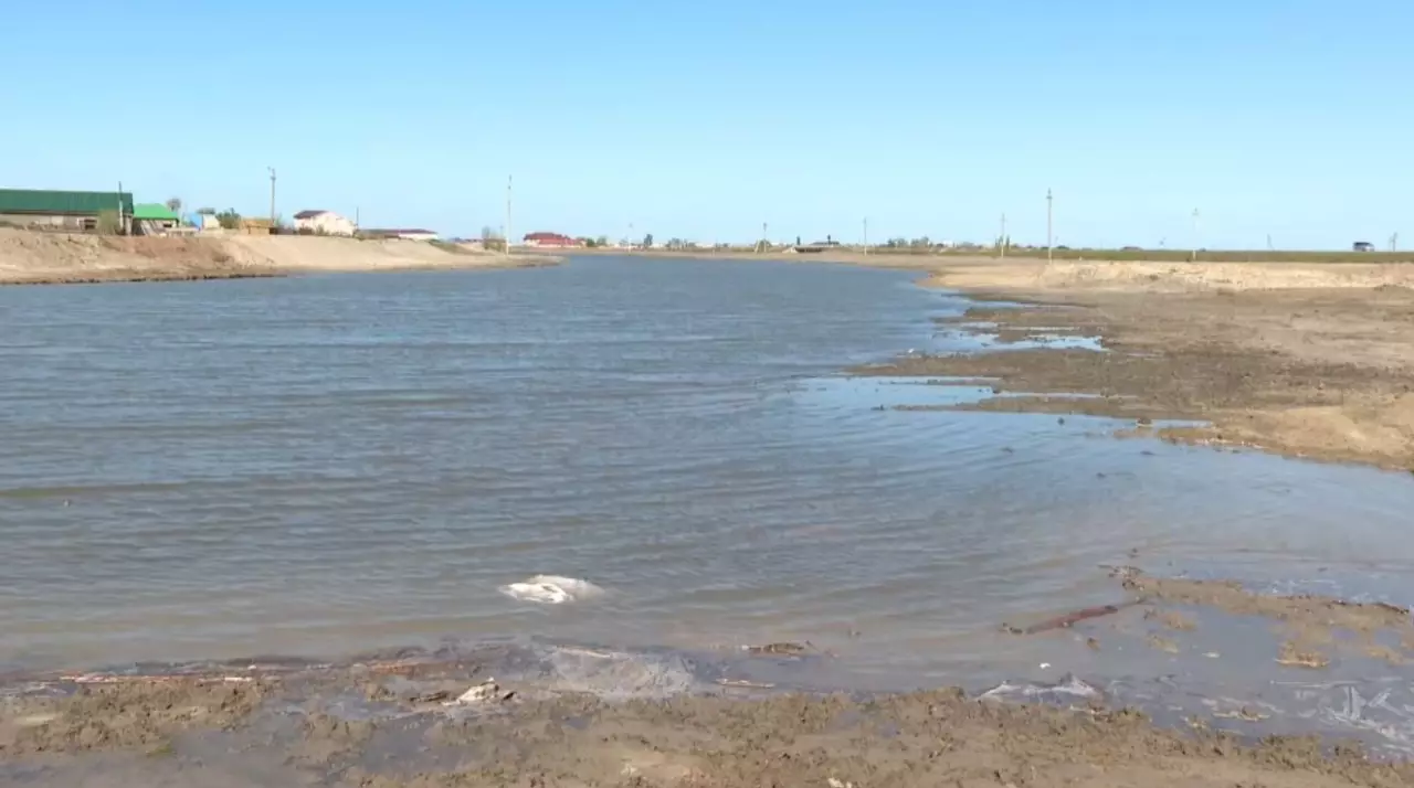 Атырау облысында өзендер арнасы тереңдетіліп жатыр