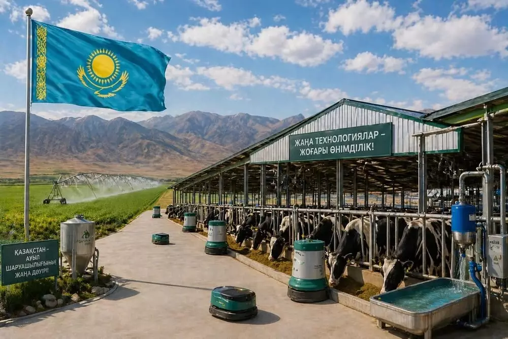 Животноводческий комплекс за 24 миллиона долларов построят на юге Казахстана.
