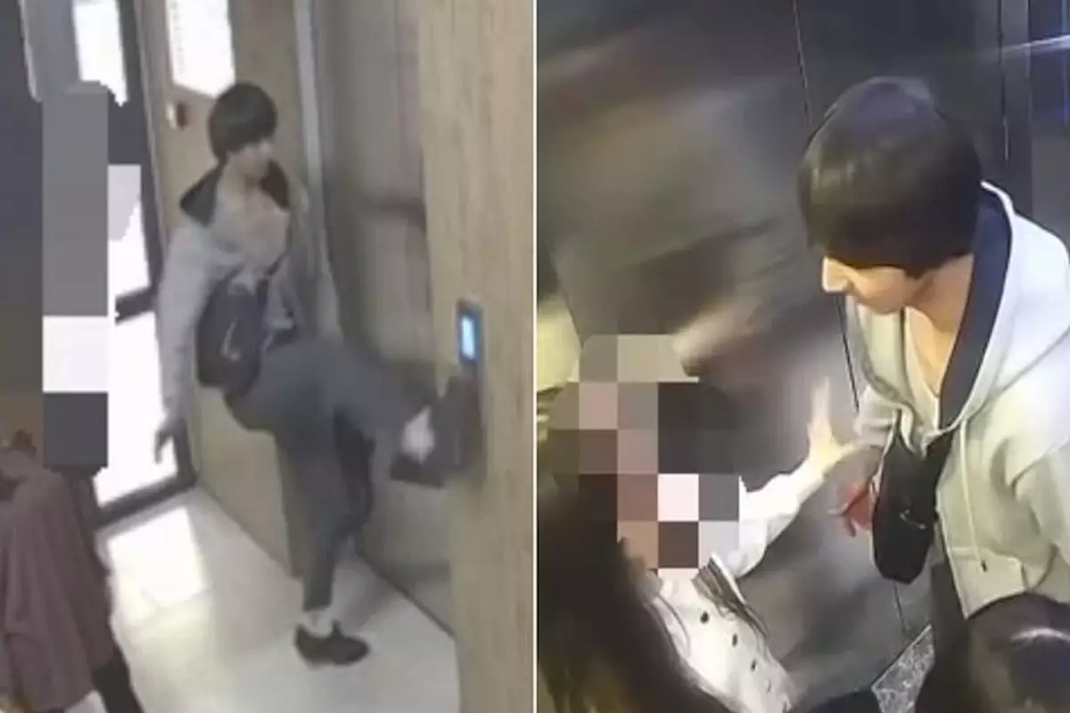 Напал на девушку в лифте: агрессивного алматинца задержали