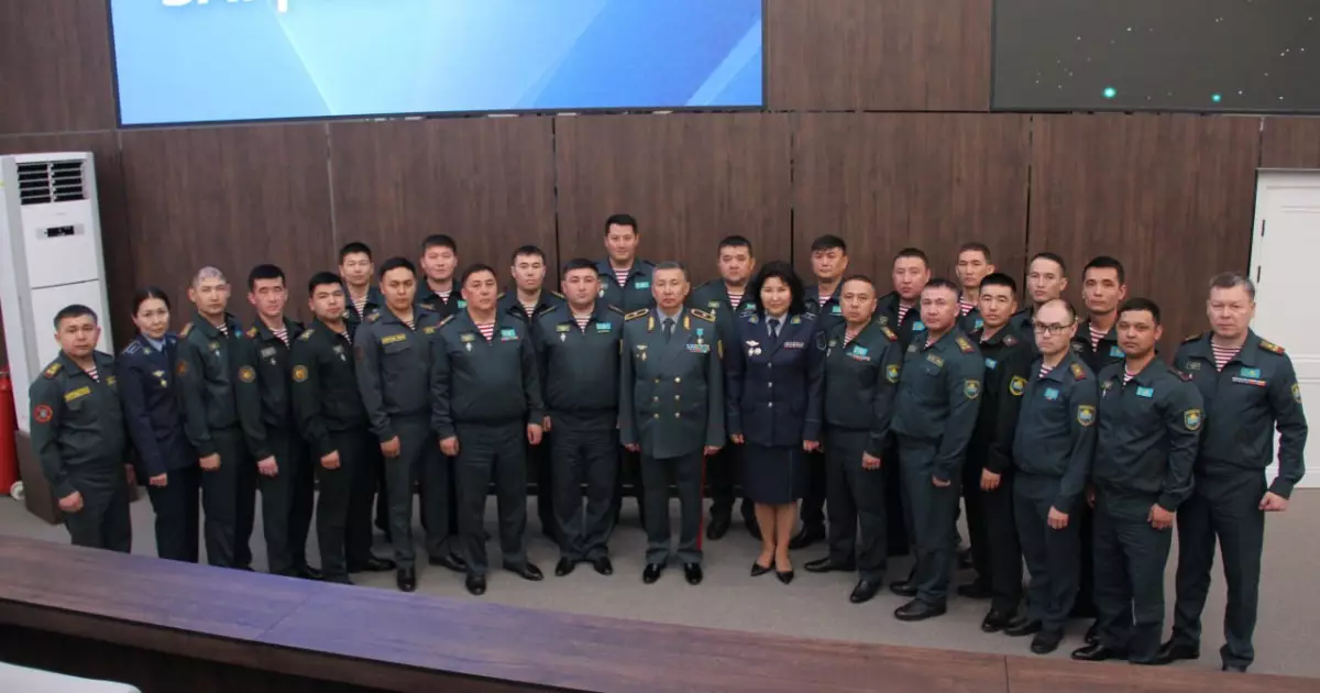   Ұлттық ұлан офицерлері алғаш рет қызметтік қарым-қатынас мәдениеті бойынша курстан өтті   