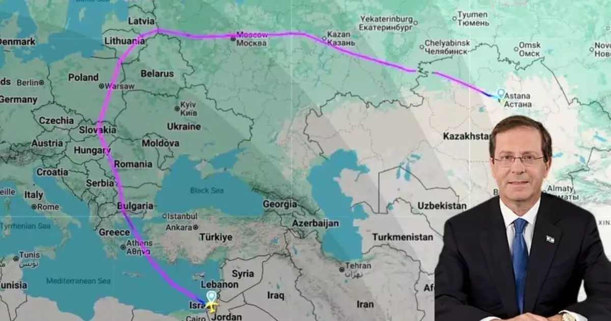  Түркия өткізбей қойды: Израиль президенті Қазақстанға 8 сағат кешігіп жетті 