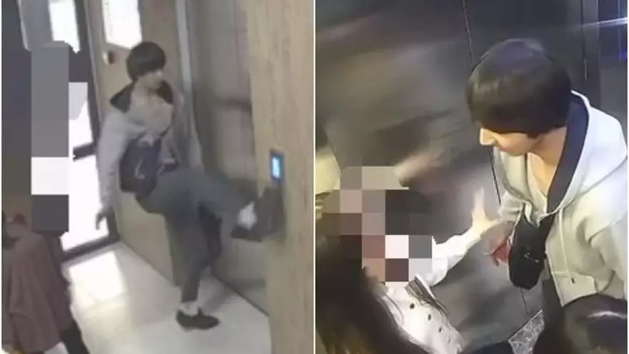 В Алматы мужчина напал на девушку в лифте