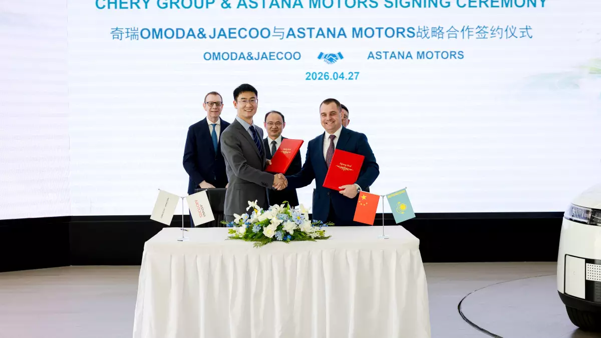 Astana Motors компанияcы OMODA және JAECOO ресми дистрибуторы атанды