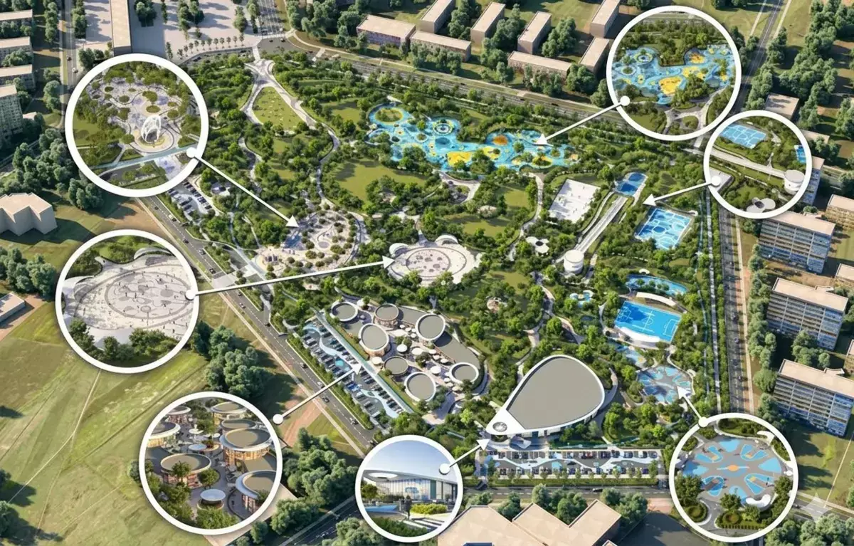 На благоустройство парка «Акбота» в Актау спонсоры потратят 2,5 млрд тенге - новости на Lada.kz 28.04.2026