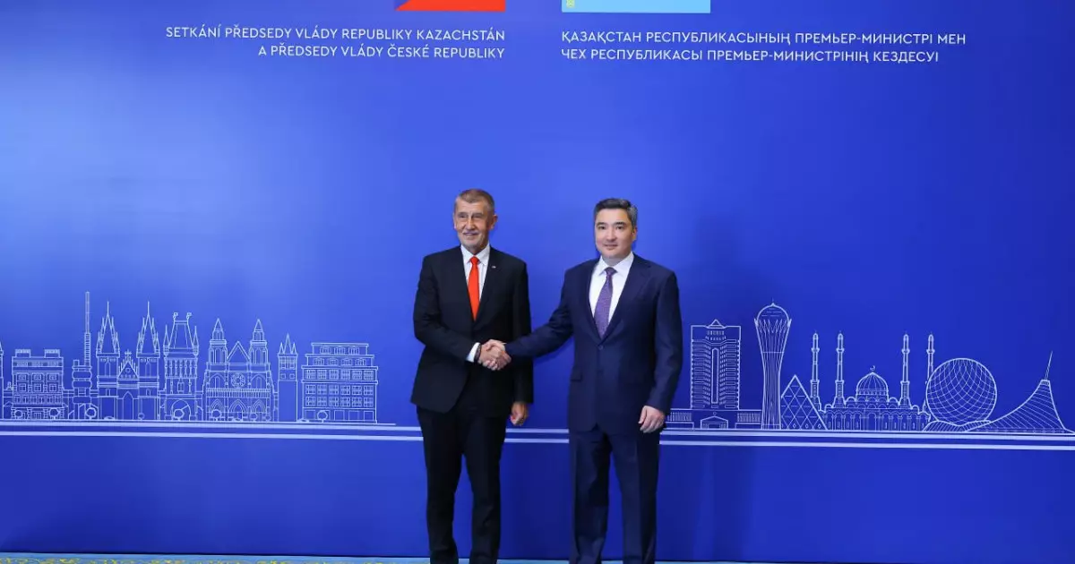  Қазақстан мен Чехия экономикалық әріптестікті күшейтпек 