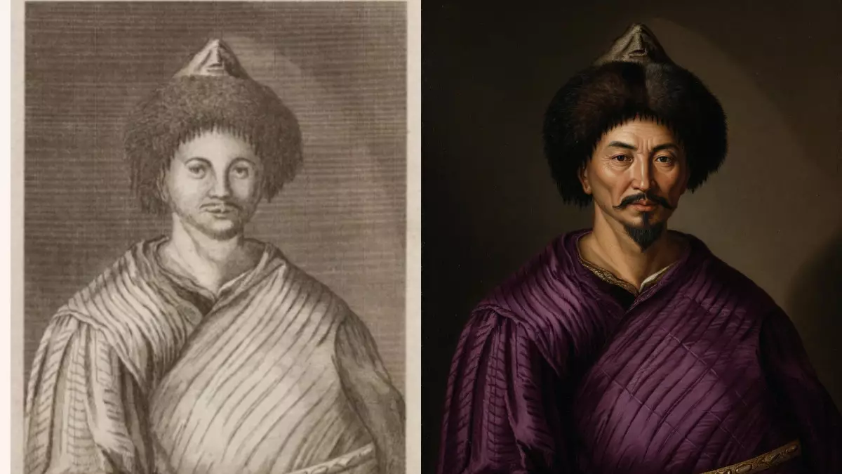 Харизма Абулхаир-хана: как английский художник увидел казахский мир XVIII века