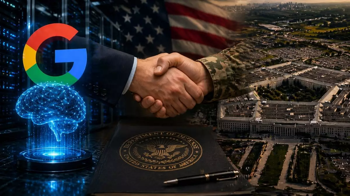 Пентагон мен Google құпия келісім жасасты