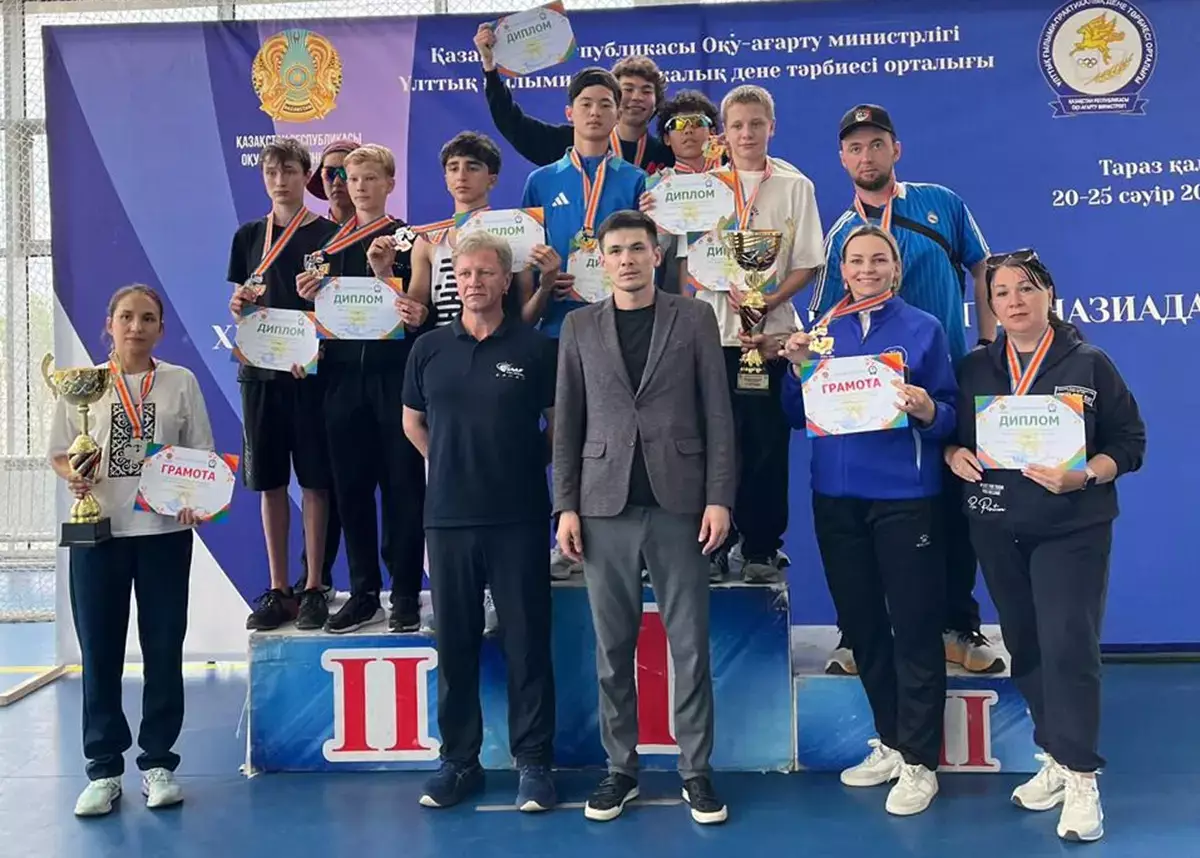Юные легкоатлеты из Мангистау стали призерами республиканской гимназиады - новости на Lada.kz 28.04.2026