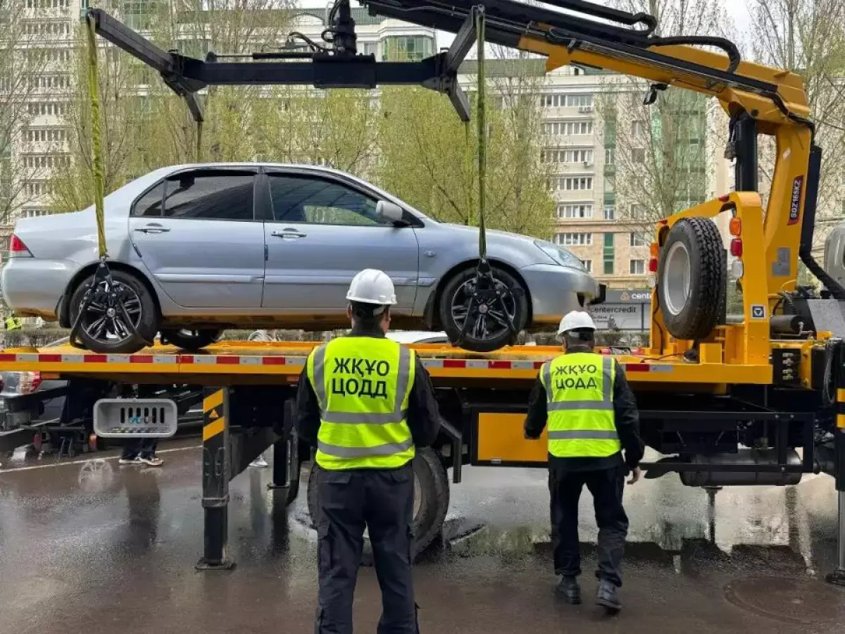 Как вернуть эвакуированное авто в Астане