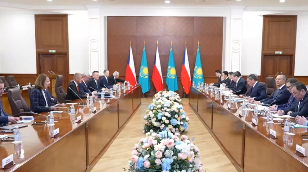 Казахстан и Чехия усиливают экономическое сотрудничество