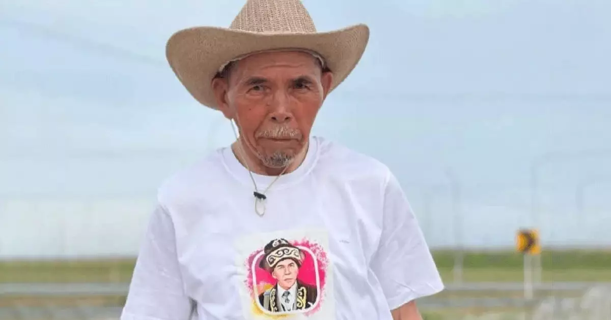  Ұлытаулық 76 жастағы ақсақал 53 күннің ішінде Парижге жаяу жетті 