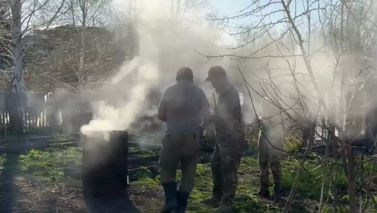 Степные пожары участились в ВКО