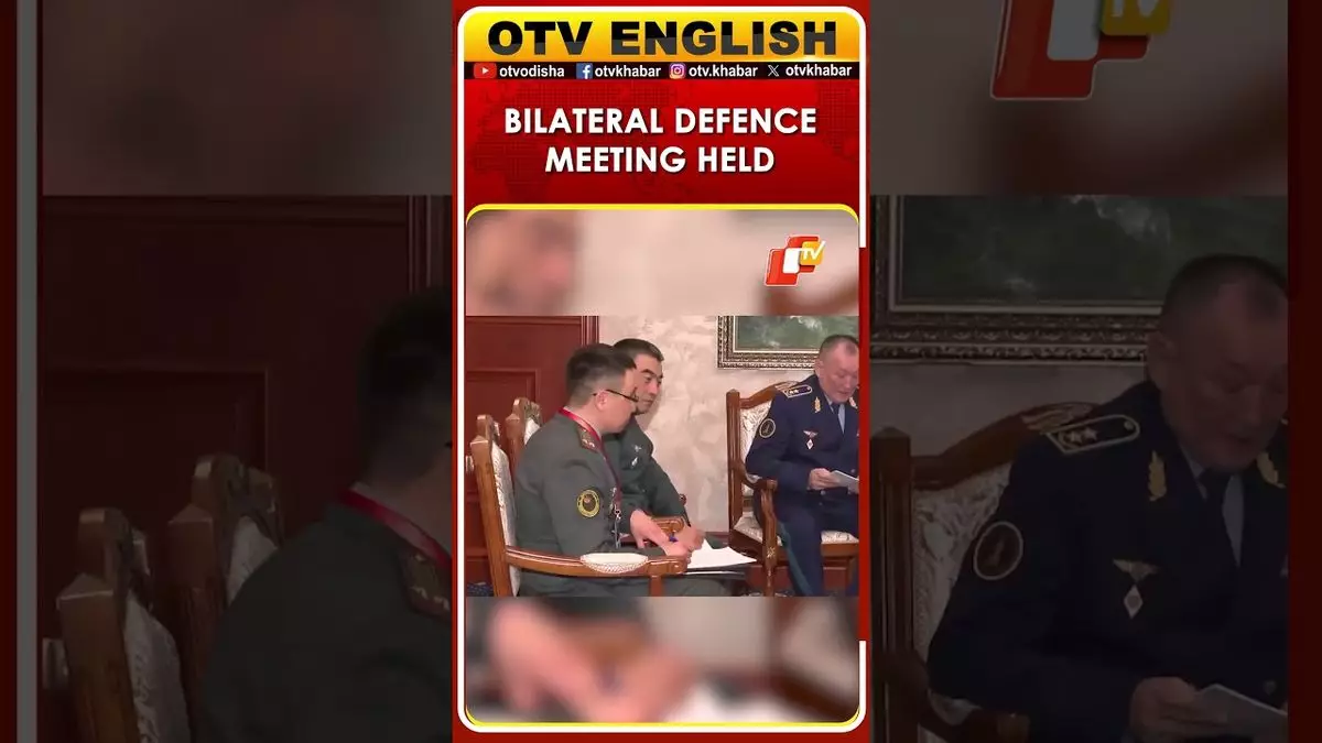 Министр обороны Индии Раджнатх Сингх встретился со своим казахстанским коллегой в Киргизии.