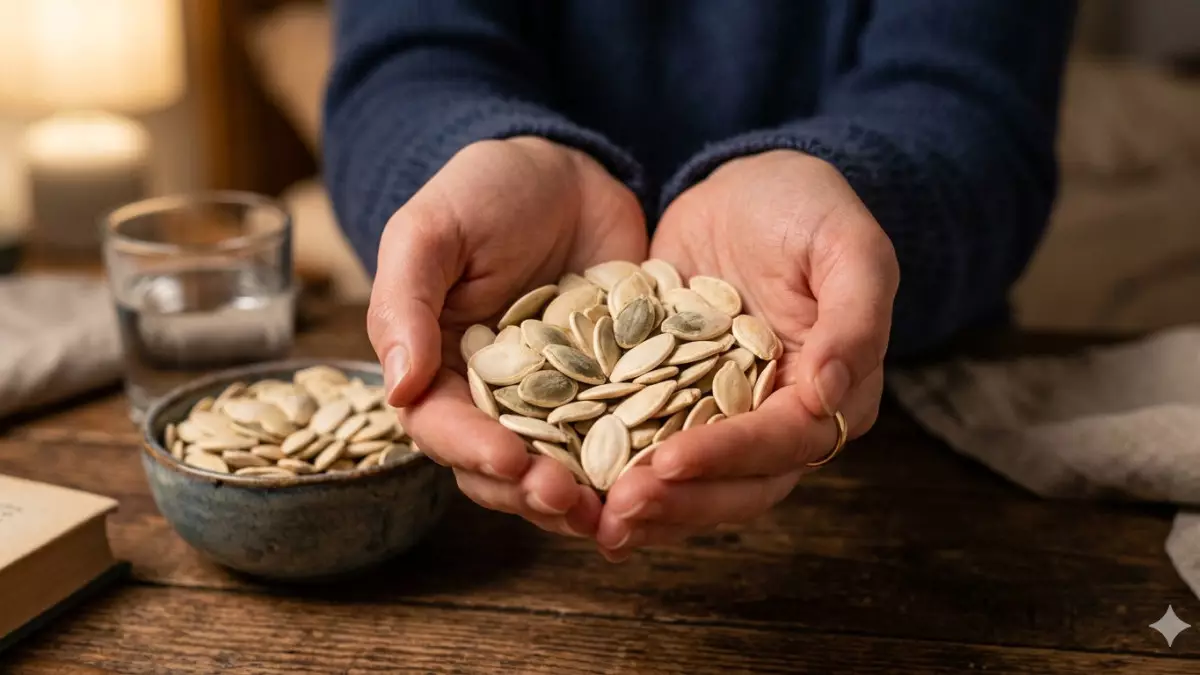 Тыквенные семечки помогают высыпаться - диетологи