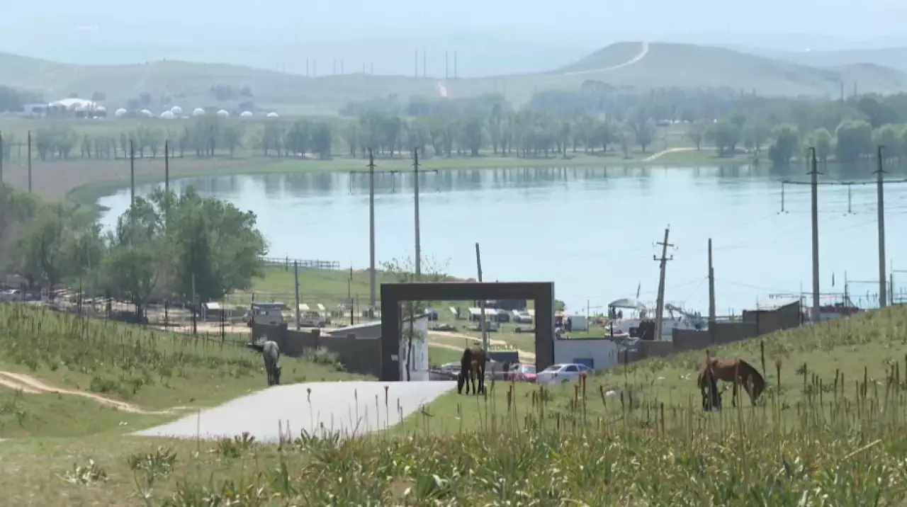 Купальный сезон открыли в Шымкенте