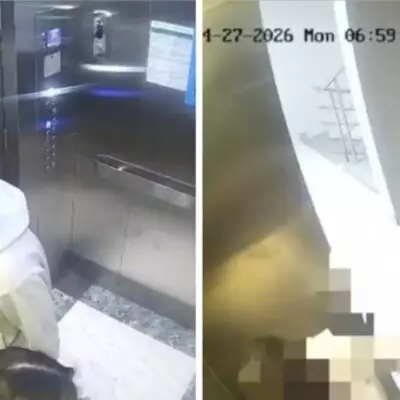 В Алматы мужчина устроил конфликт и напал на девушку в лифте