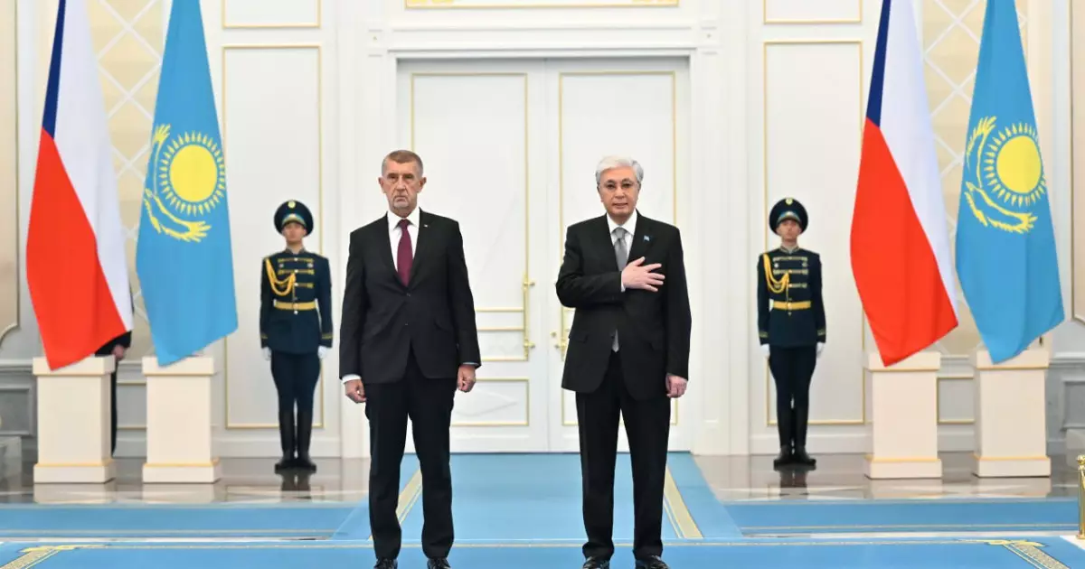  Астанаға Чех Республикасының Премьер-министрі келді 