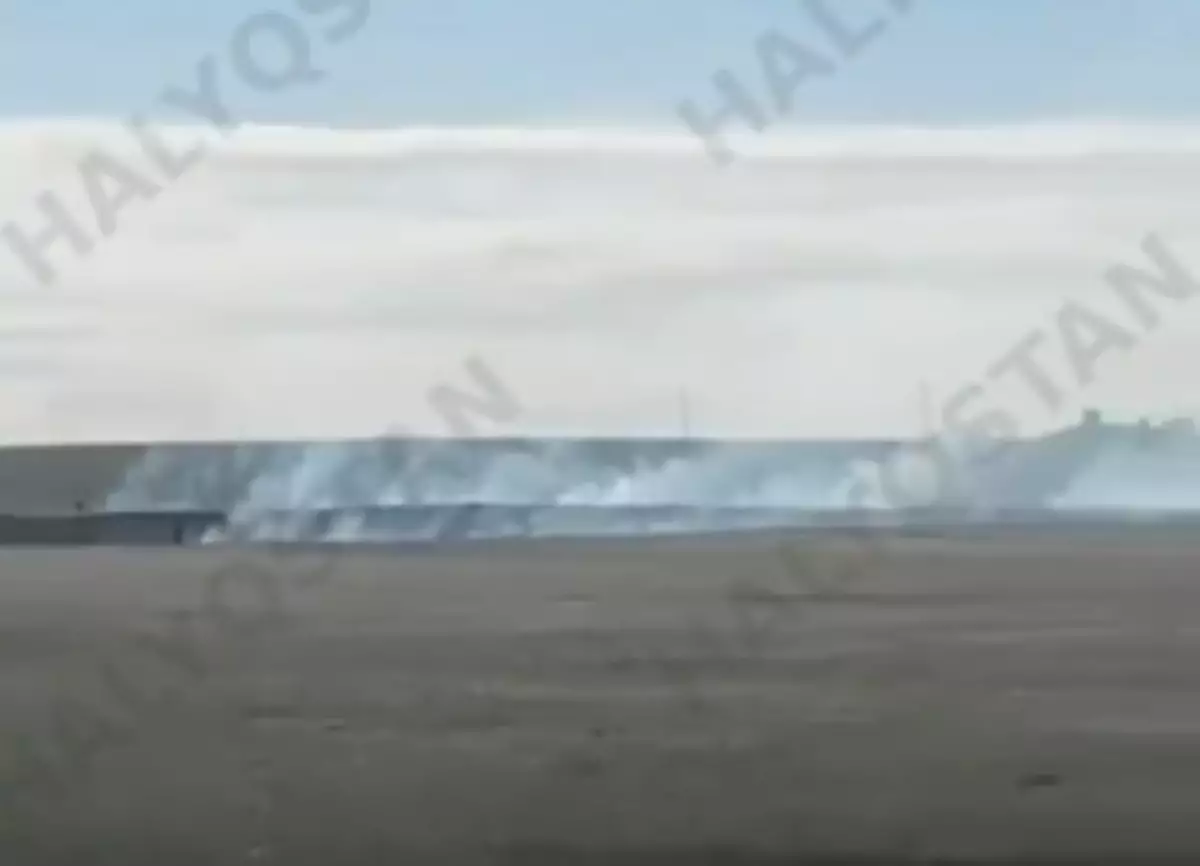 Падение БПЛА в Актюбинской области: на месте работают спецслужбы