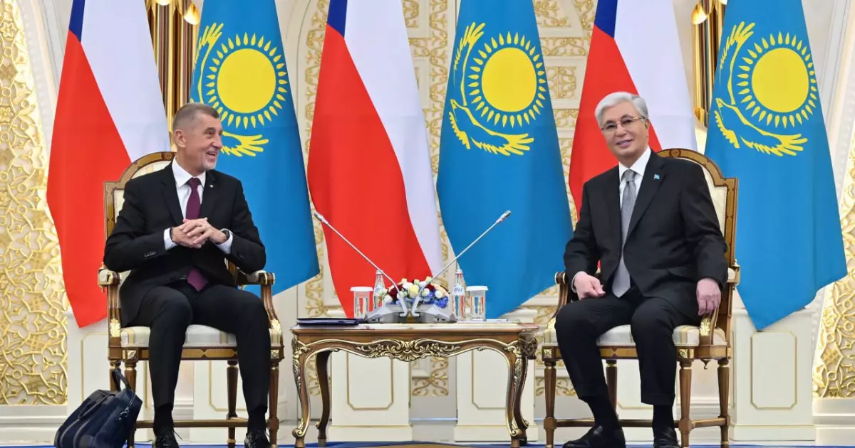   Қасым-Жомарт Тоқаев пен Чехия Премьер-министрі Андрей Бабиш шағын құрамда келіссөз жүргізді   