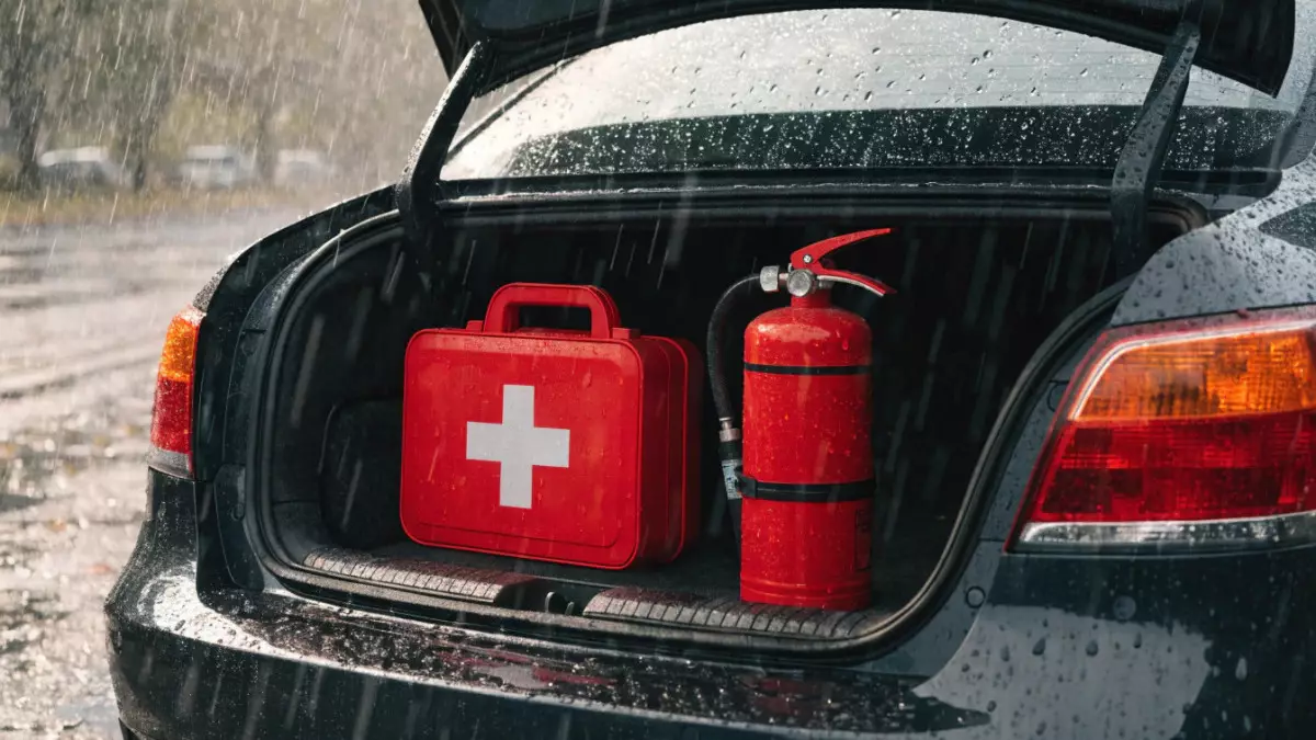 Огнетушитель, аптечка и знак: что должно быть в каждом авто в Казахстане в 2026 году