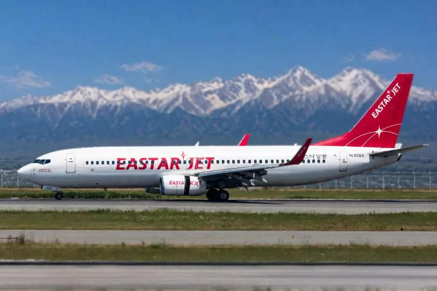 Южнокорейская авиакомпания EasterJet запускает прямые рейсы из Алматы в Пусан
