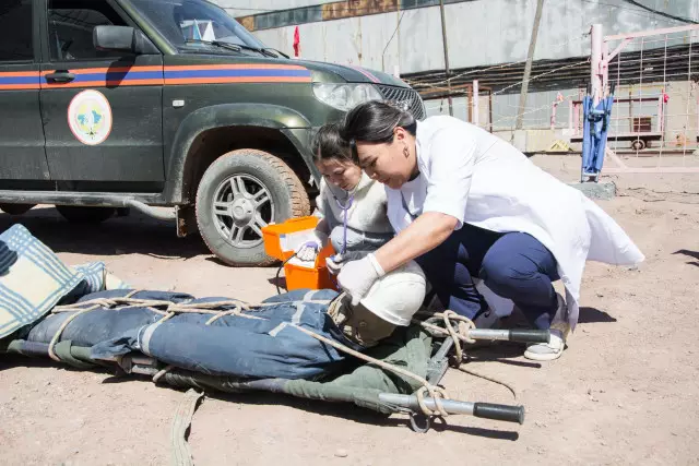 Учения на руднике: «Казахмыс» отработал действия при возгорании