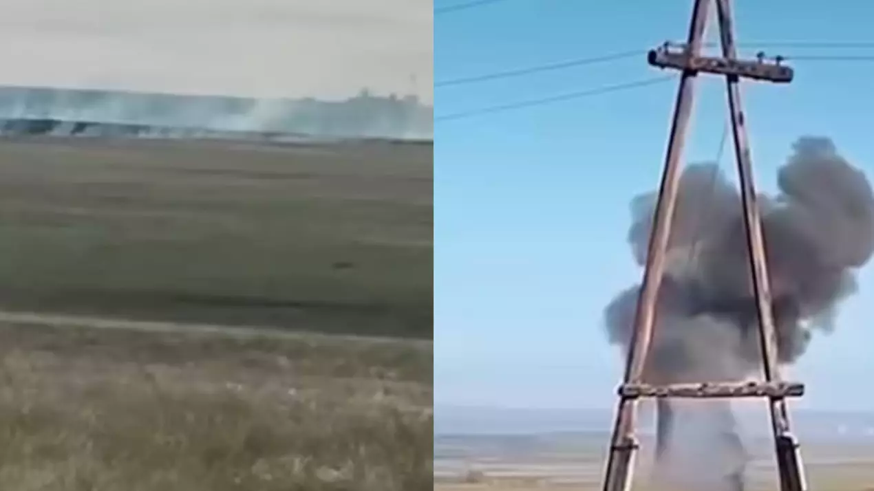 Ақтөбе маңына ұшқышсыз ұшақ құлады 