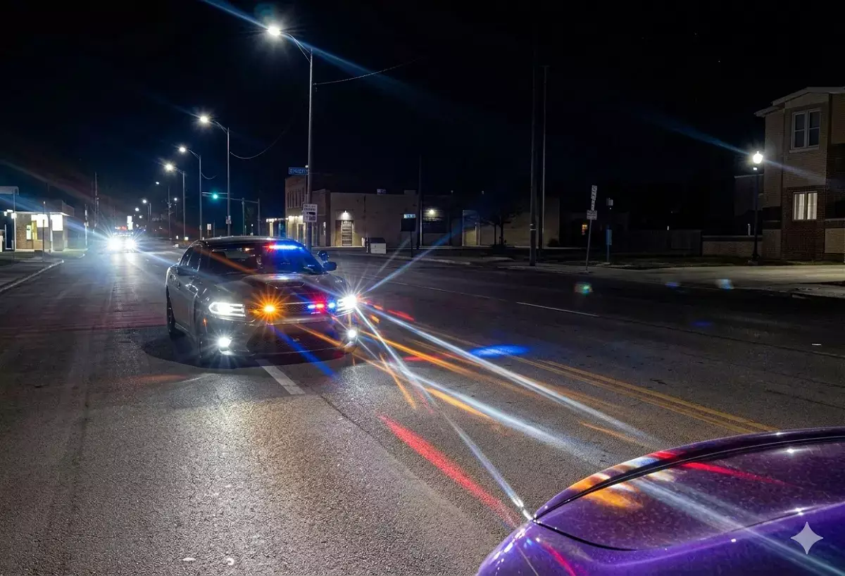 Автомобиль со стробоскопами водворен на штрафстоянку в Жанаозене - новости на Lada.kz 29.04.2026