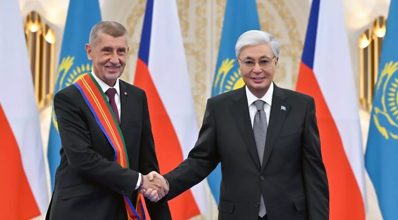 Касым-Жомарт Токаев наградил Андрея Бабиша орденом «Достық»