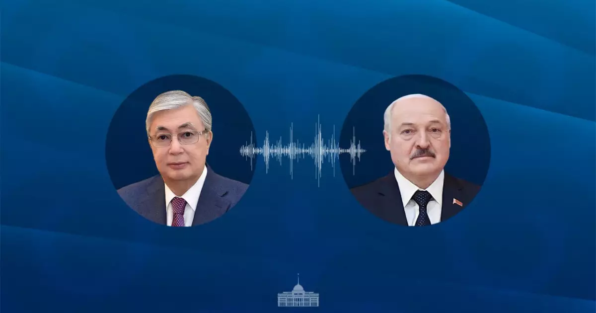  Мемлекет басшысы Беларусь президентімен телефон арқылы сөйлесті 