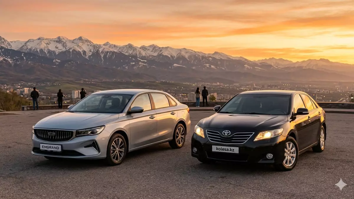 Камри за 6 миллионов против нового Geely Emgrand: кто кого?