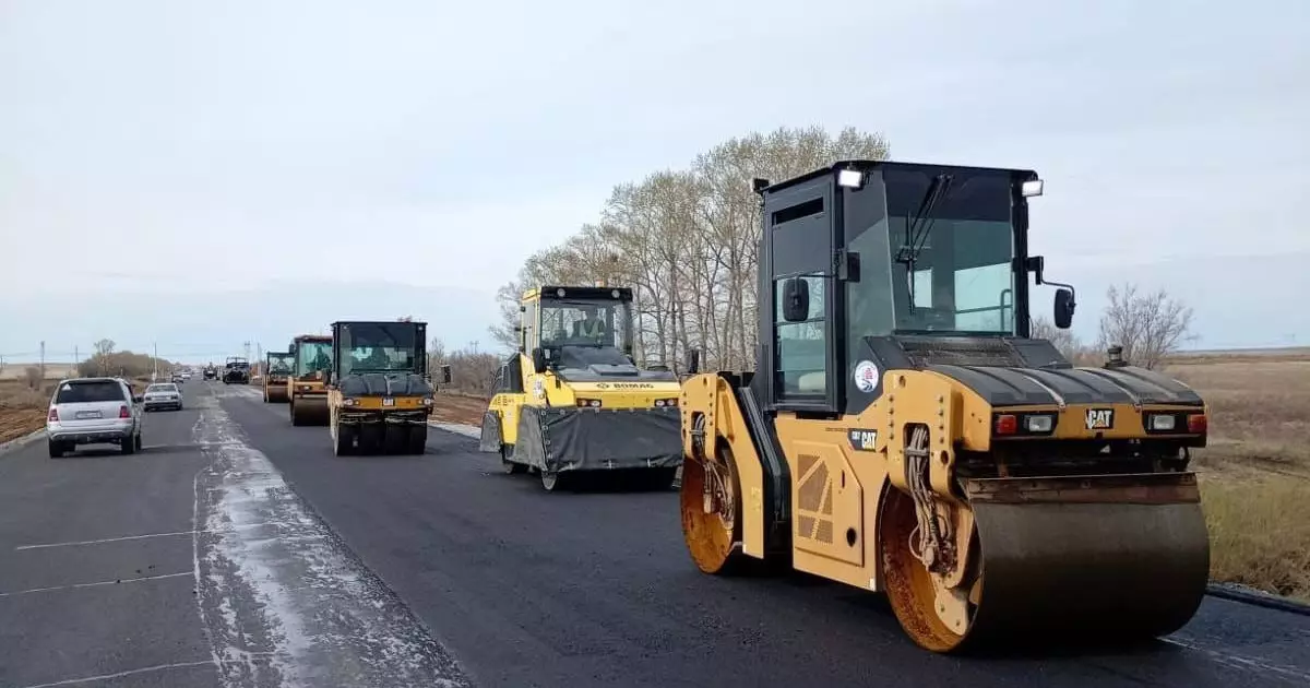  «Көкшетау – Атбасар» автожолында жөндеу жұмыстары жүргізіліп жатыр 