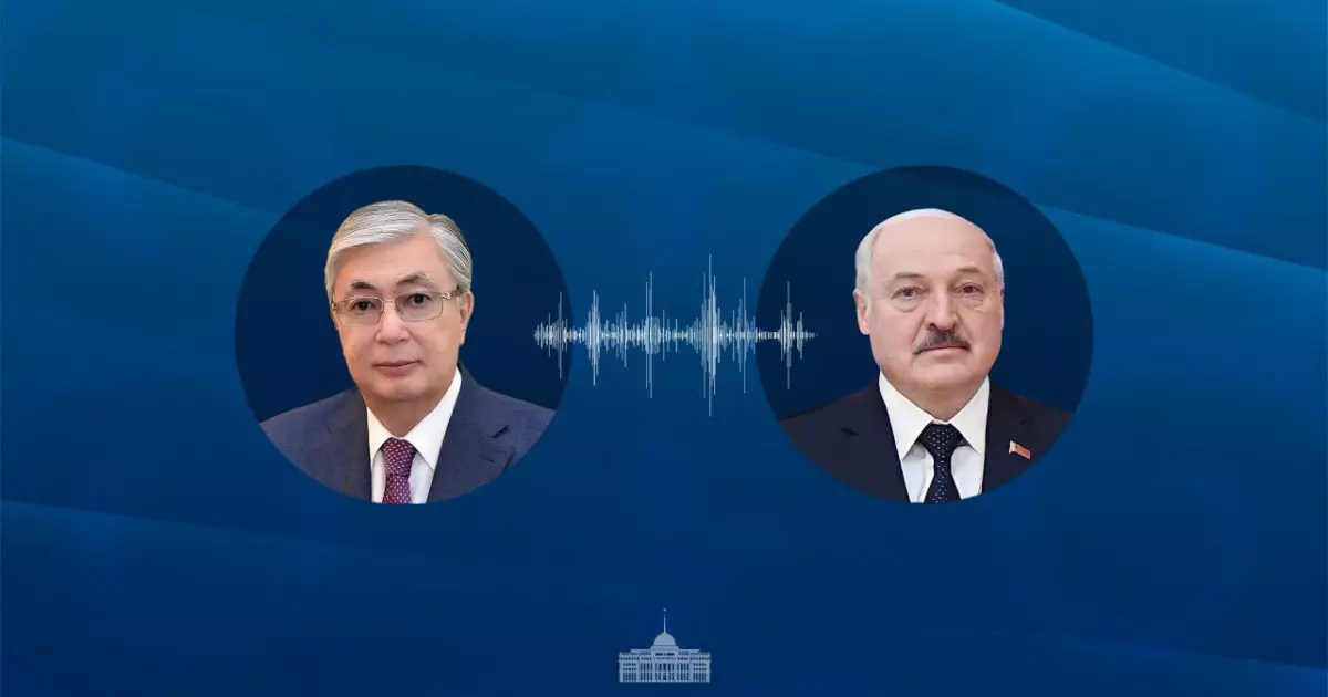   Мемлекет басшысы Қасым-Жомарт Тоқаев Беларусь Президенті Александр Лукашенкомен телефон арқылы сөйлесті   