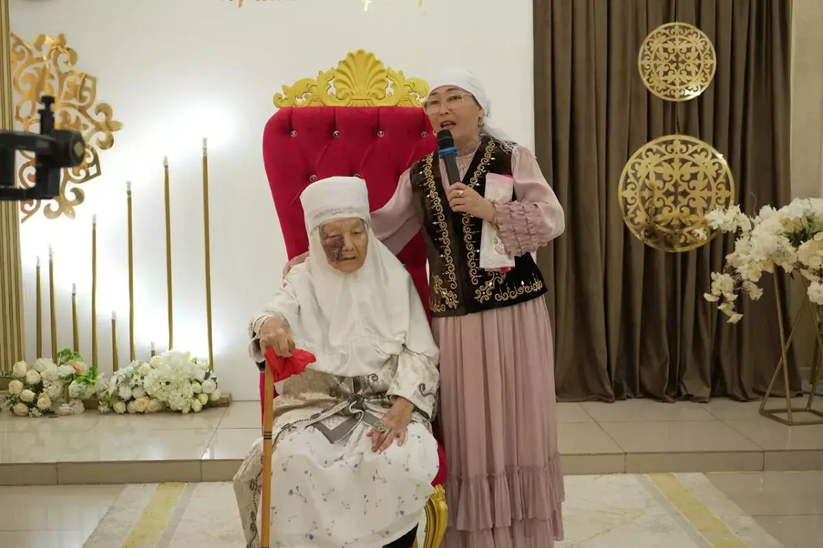 Жительница села Акжигит отметила 100-летний юбилей - новости на Lada.kz 29.04.2026