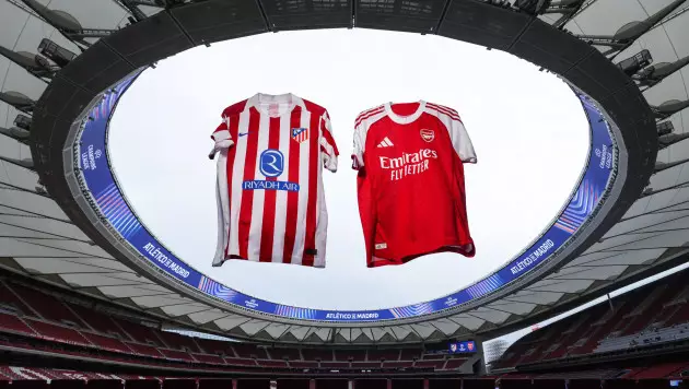 "Атлетико" и "Арсенал" объявили составы на матч 1/2-й финала Лиги чемпионов