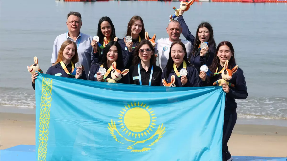 Казахстанские спортсмены завоевали 8 медалей на Азиатских пляжных играх