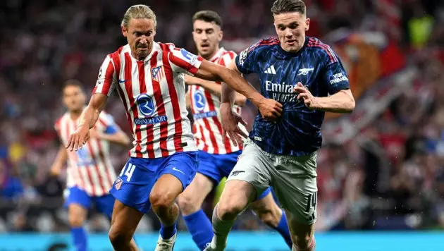 Екі пенальти болған ойында "Атлетико" мен "Арсенал" тең тарқасты