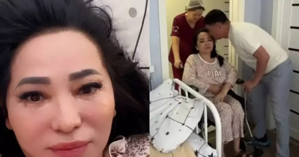  «Түнде шошып ояндым»: Гүлзира Айдарбекова отадан кейінгі жағдайын айтты (ВИДЕО) 
