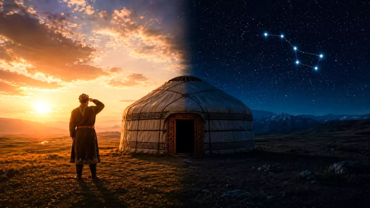 Как в древности казахи определяли время без часов