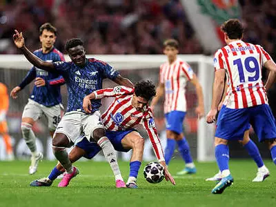 «Атлетико» и «Арсенал» сыграли вничью в полуфинале Лиги чемпионов