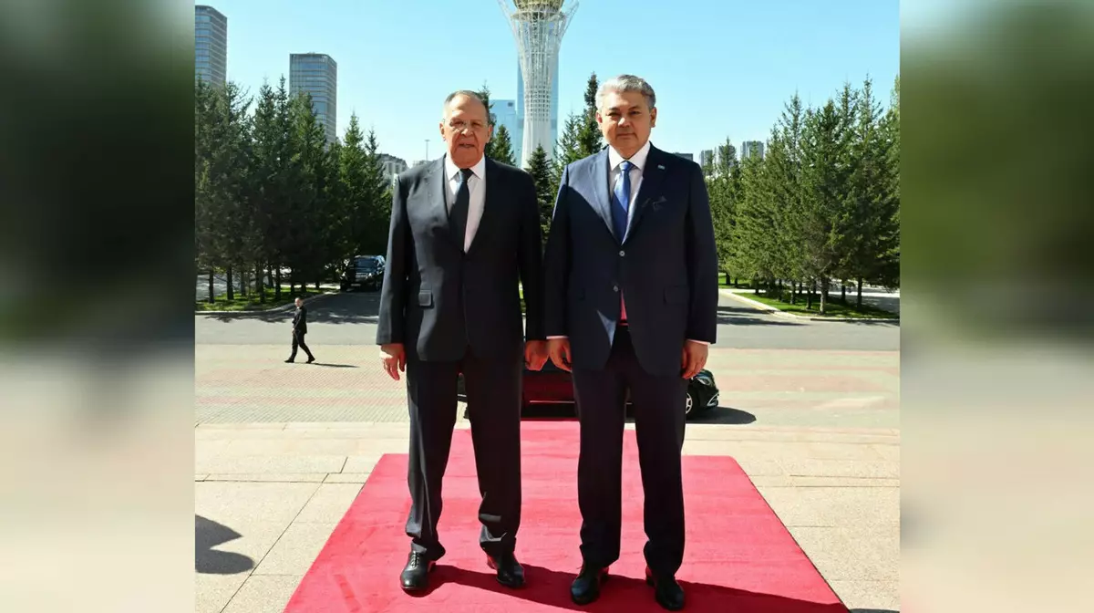 Сергей Лавров прибыл в Астану с официальным визитом