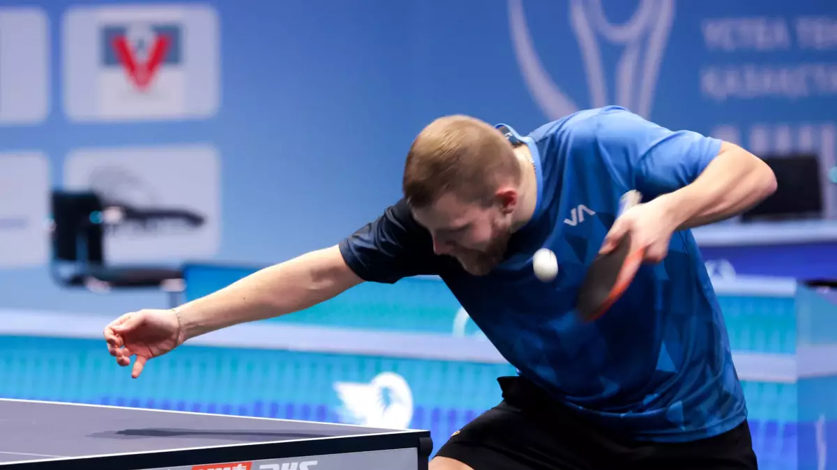 Казахстан продолжает победную серию на ЧМ по настольному теннису