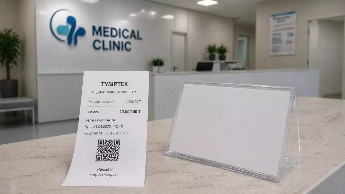 Енді медициналық қызметтерге төлем жасағанда түбіртекте ЖСН көрсетілуі мүмкін