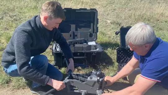 Дрондар жол сапасын бақылауға көмектеседі