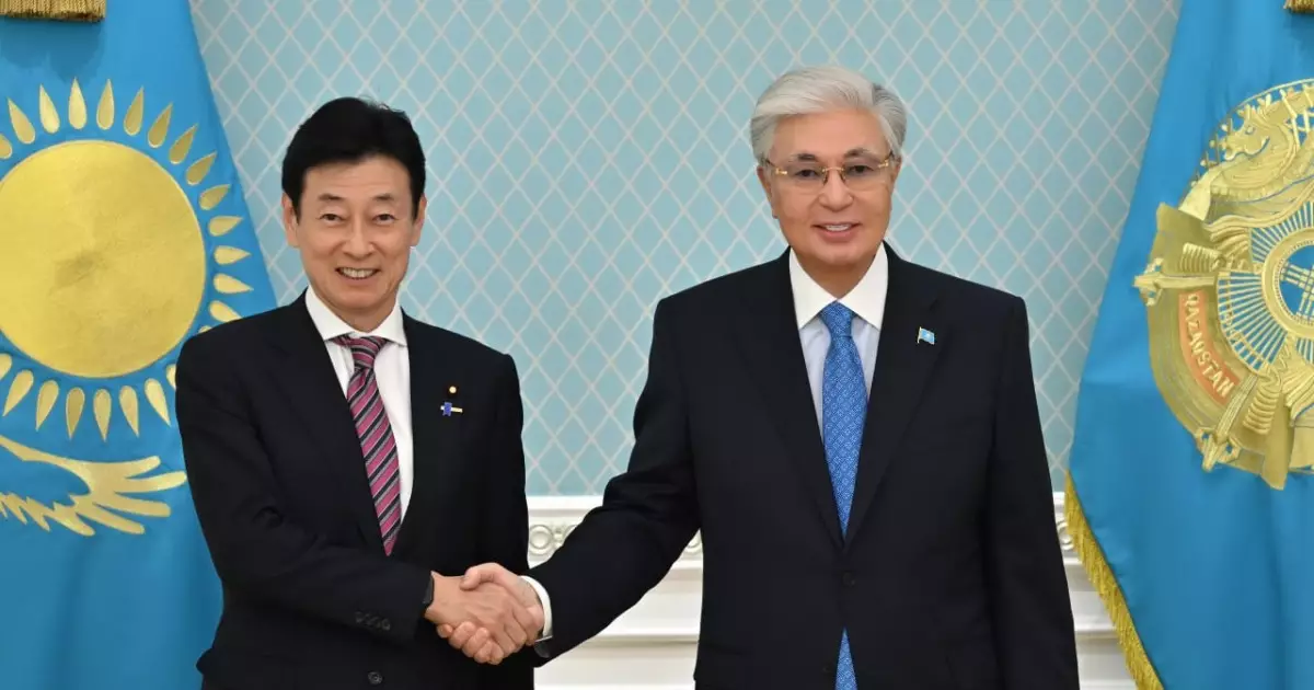  Президент Жапония Парламентінің Қазақстанмен достық лигасының төрағасы мен кездесті 