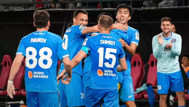 7 голами завершился матч за четвертьфинал Кубка Казахстана по футболу