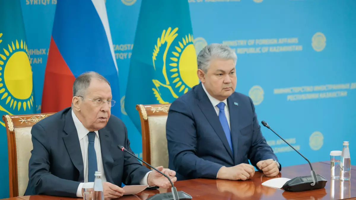 Каспий должен оставаться зоной сотрудничества - Лавров