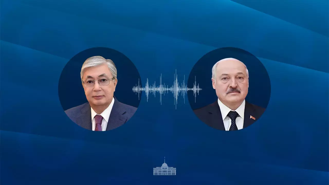 Мемлекет басшысы Қасым-Жомарт Тоқаев Беларусь Президенті Александр Лукашенкомен телефон арқылы сөйлесті